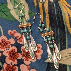 Ralph Lauren turquoise earrings